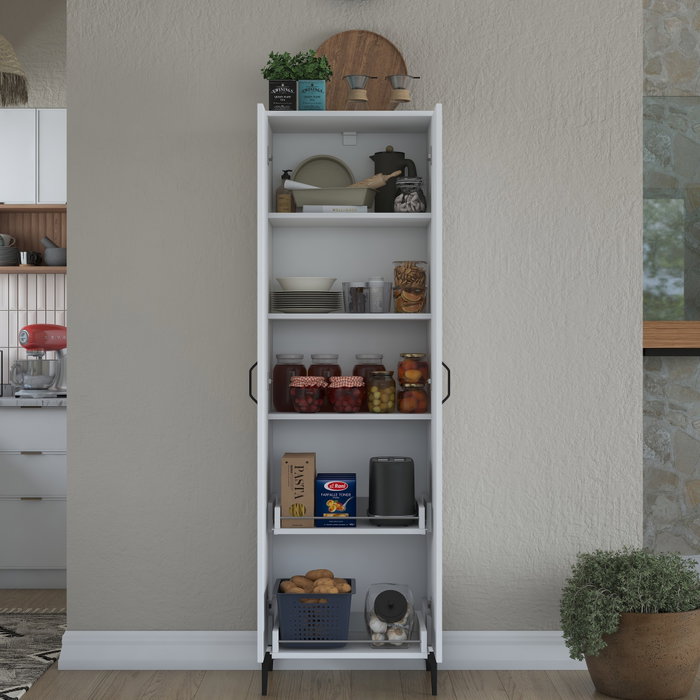 Hanah Home Armario Multiusos Blanco JE110 - 2945 Hanah Home Armario Multiusos Blanco JE110 - 2945